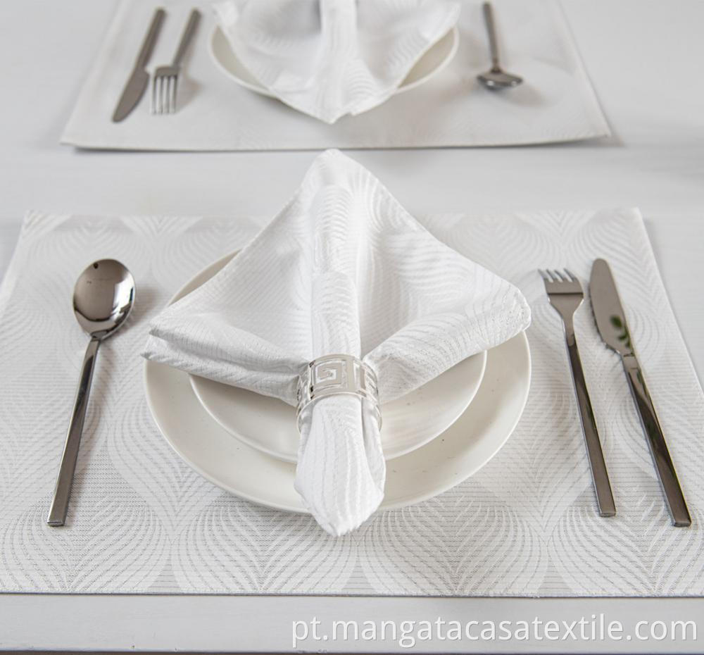 White Placemats